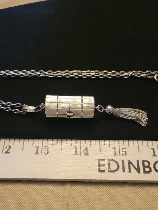 1960's Sliding Pendant Watch Rene Rochard RARE - Picture 8 of 12